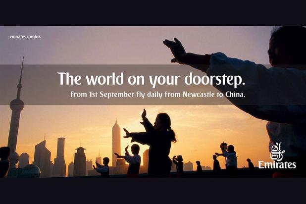 Emirates' global campaign.
