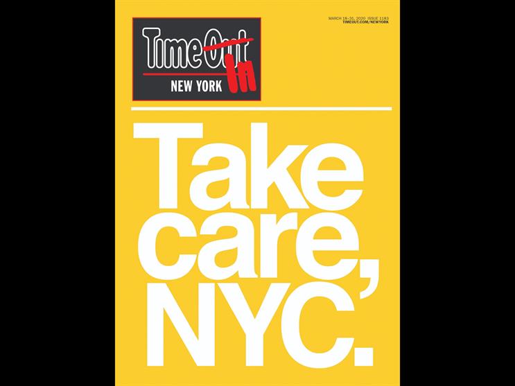 Time Out's New York magazine March 2020 edition