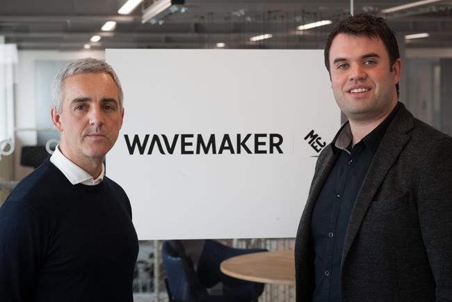 Wavemaker: Matt Davies (left) and Ben McKay become new content division's joint MDs in the UK.