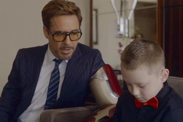Robert Downey Jr: stars in spot for The Collective Project by Limbitless.