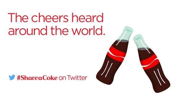 Coca-Cola buys first emoji on Twitter with #shareacoke drive
