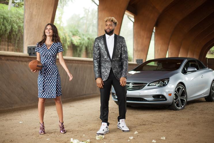 Buick brings Odell Beckham Jr. and Emily Ratajkowski to Super Bowl
