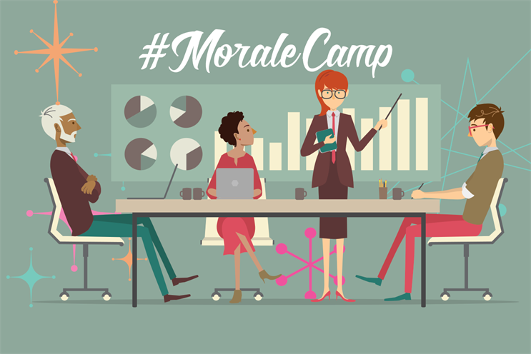 Not feeling great about your job? Join #MoraleCamp to discuss industry morale