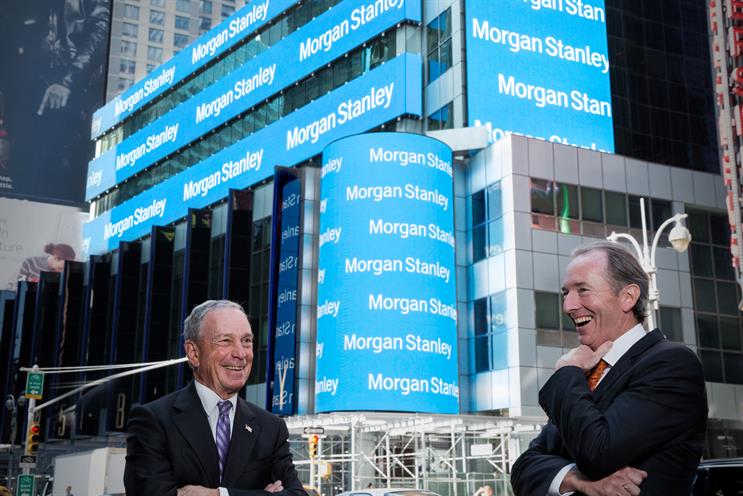 Morgan Stanley brings 6 million new pixels to Times Square