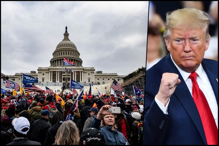 Social media platforms clamp down on Trump