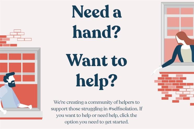 Agency creates community tool for people to help each other in crisis