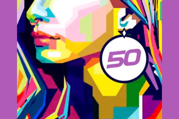 An image from Fiverr's celebration of Pride Month 2019 and the 50th anniversary of the Stonewall riots.