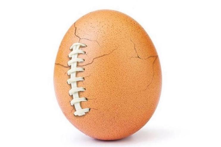 Hulu hijacks Instagram's World Record Egg to push live TV for Super Bowl