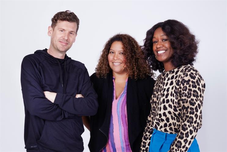 Ian Burns, Mitsy Lopez-Baranello and Marlena Edwards (L to R)