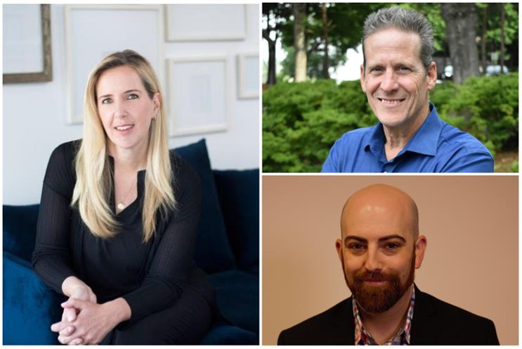 (Clockwise L to R): Jacqueline Parkes, president of Digital Studios, MTV, VH1 and Logo, Morrison Agency's Richard Evelyn, Merge's Michel Plunkett