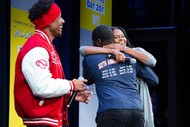 Michelle Obama vows to keep pushing higher education at 'Signing Day' event