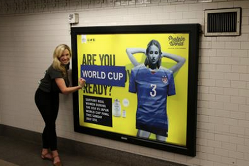 A BBH team transform Protein World posters