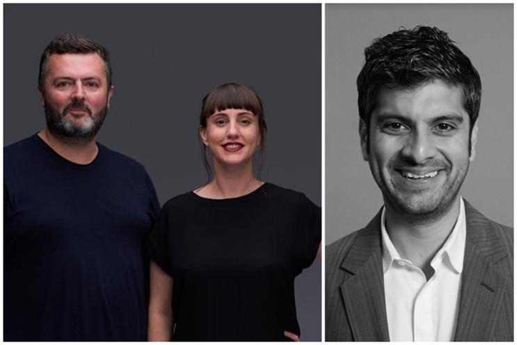 (L to R) Tom Morton, Jess Greenwood and Saneel Radia