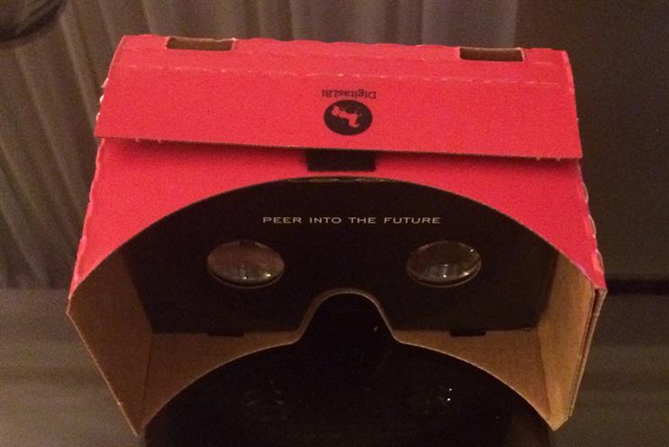 Google Cardboard.