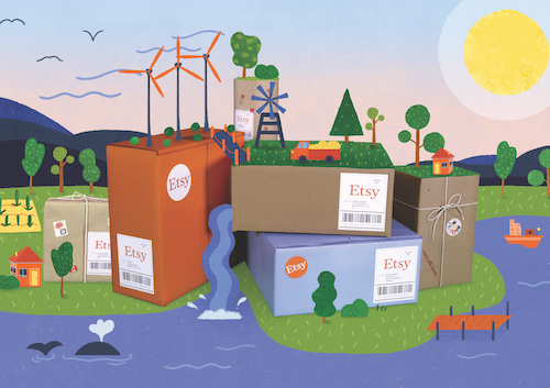 image from the Etsy Delivering a World of Good campaign