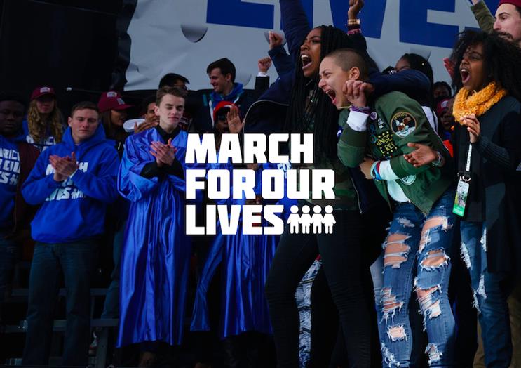 students of the March for Our Lives movement