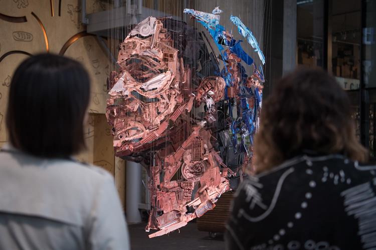 The Body Shop unveils artwork to highlight plastic action