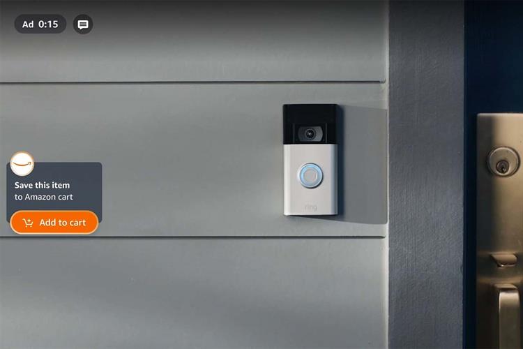 Amazon Ads enables Prime Video viewers to add items to Amazon cart via