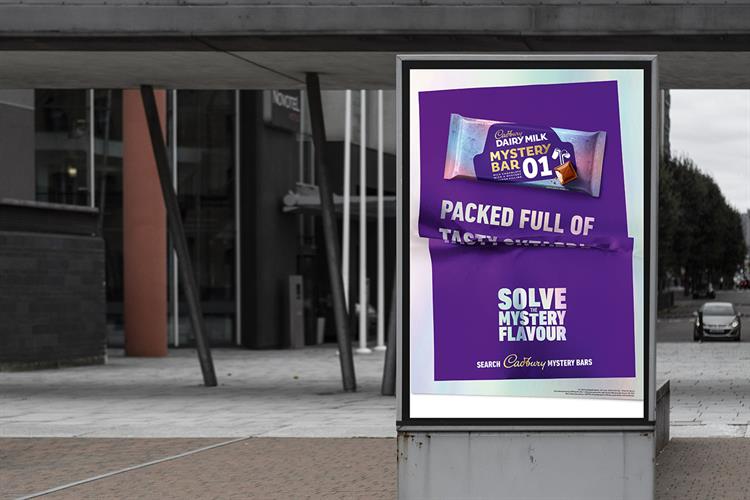 Cadbury's glitchy outdoor ads aim to create mystery over limited