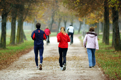 Regular exercise can keep colds at bay (Photograph: Istock)