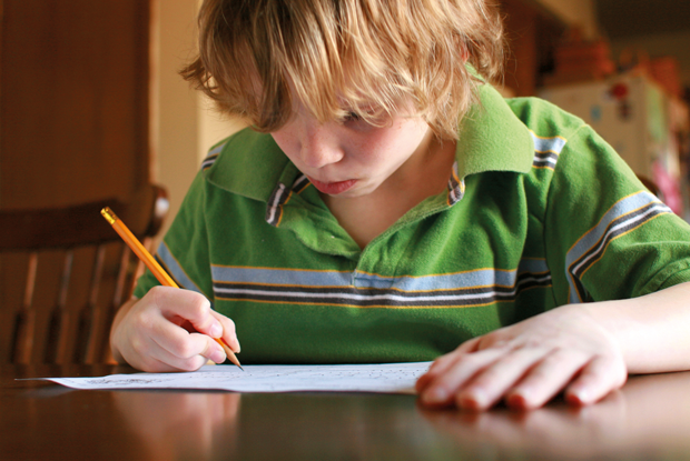 Children may present with difficulties in writing (Picture: iStock)