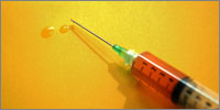 Syringe (Photograph: J H Lancy/HML)