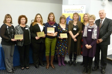 Accreditation: practice staff with end of life awards