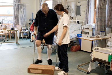 Physiotherapy: GP-led scheme reduced waiting times (photo: SPL)