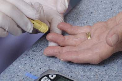 Finger prick: diabetes patients face higher heart failure risk