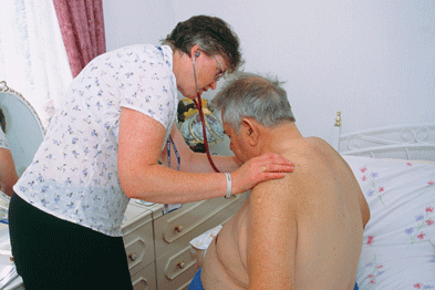 The GP should arrange a home visit to assess the patient (Photograph: SPL)