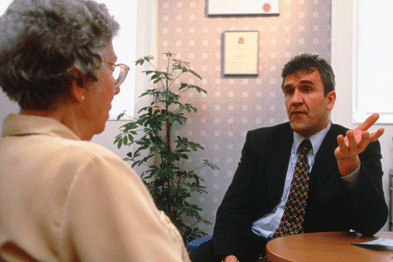 Should a GP tell a patient about their new partner’s criminal past? (Photograph: SPL)