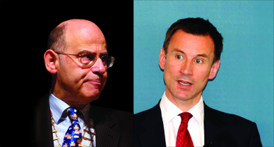 Dr Buckman (left): GPs will be stunned. Jeremy Hunt: a fair deal which offers GPs more funding