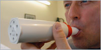 Spirometry Photograph: Haymarket Medical/J H Lancy 