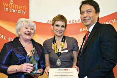 Dr Gerada won the 2011 Women in the City - Woman of Achievement Award