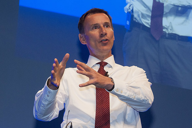 Health secretary Jeremy Hunt at the RCGP annual conference (Photo: JH Lancy)