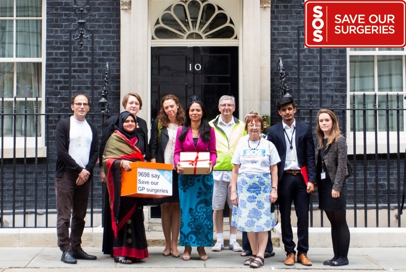 Gps Take 000 Name Sos Petition To Downing Street Gponline