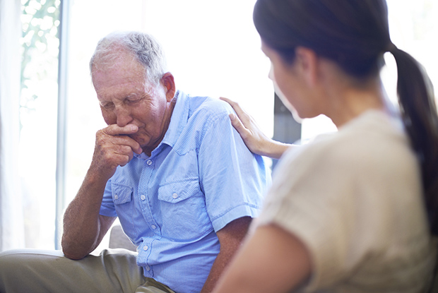 The patient's family are likely to require increased support at this difficult time (Photo: iStock)