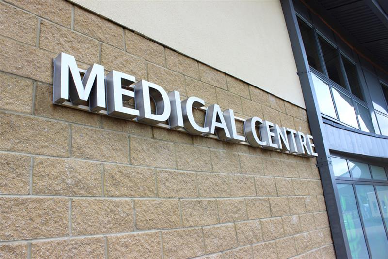 Medical Centre sign