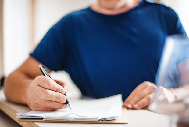 Patient registration (Photo: iStock/knape)