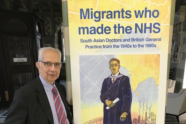 Dr Shiv Pande moved to the UK in 1971 (Photo: RCGP)