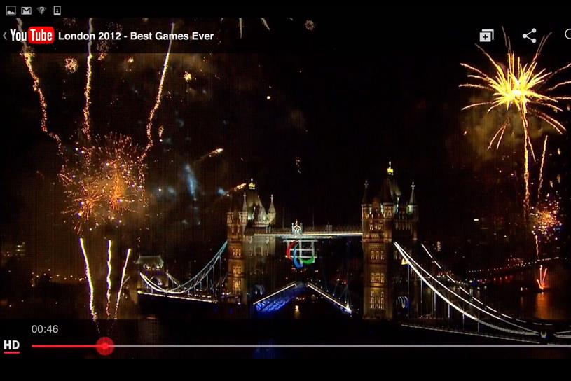 London 2012 highlighted in Google's annual review