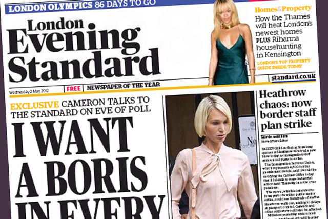 London Evening Standard e-auction misses target with advertisers