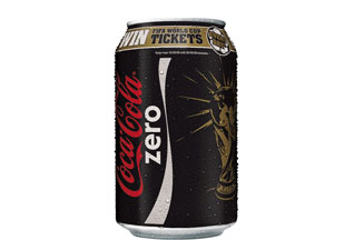 Coca-Cola launches on-pack promo as part of World Cup campaign