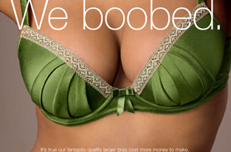 Marks & Spencer bra sales rise by third following pricing 'boob