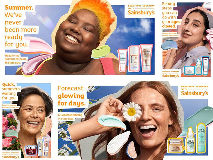 Sainsbury's picks NCA for new beauty push with ‘Beautiful everyday’