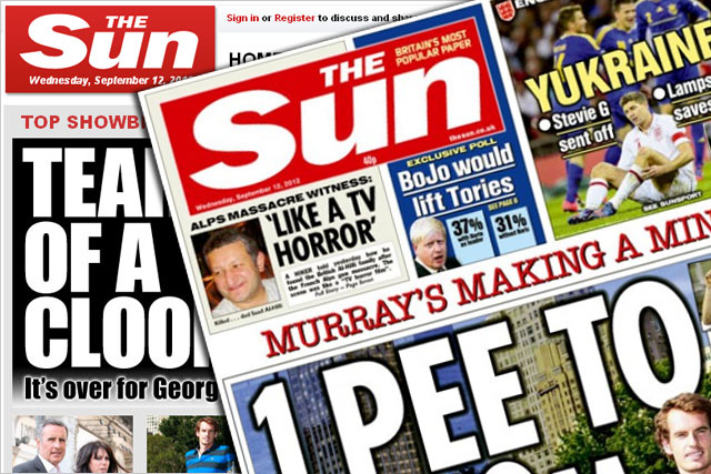 The Sun outshines the Mail in first NRS print and online report ...