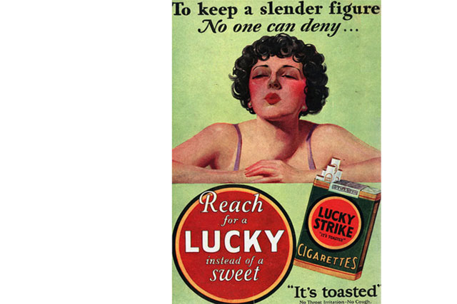 The history of advertising in quite a few objects: 41 Albert Lasker's Lucky  Strike ads