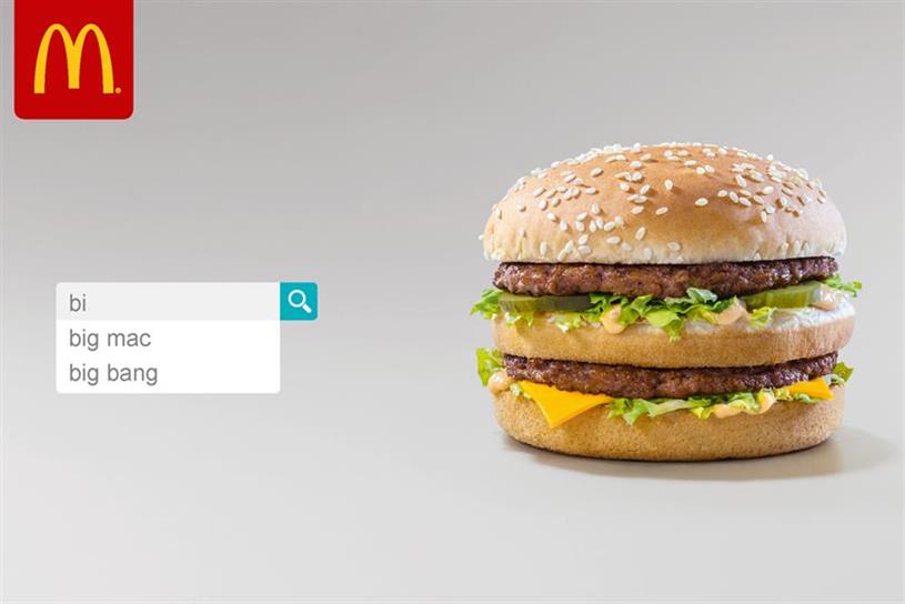 mcdonalds on just eat