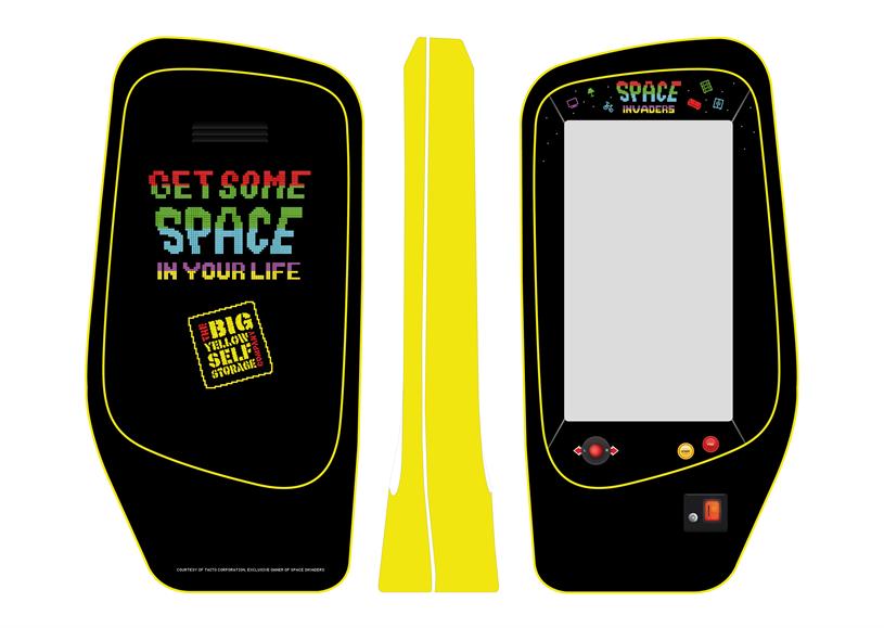 Big Yellow Self Storage brings back Space Invaders for interactive campaign