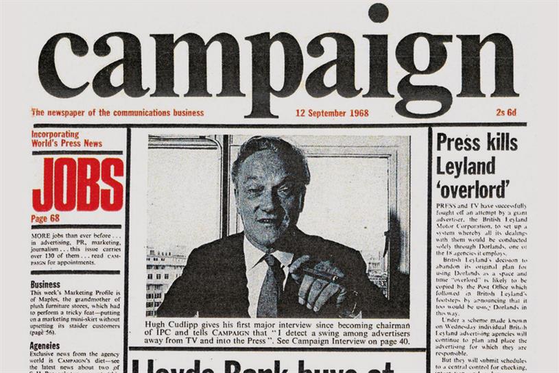 History of advertising: No 157: Campaign's first edition | Campaign US